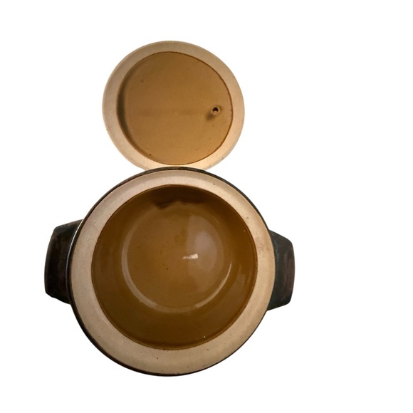 Vintage Otagiri Stoneware Rice Dish with Lid Collectable - Picture 3 of 4